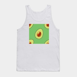 Halfocado Pattern Tank Top